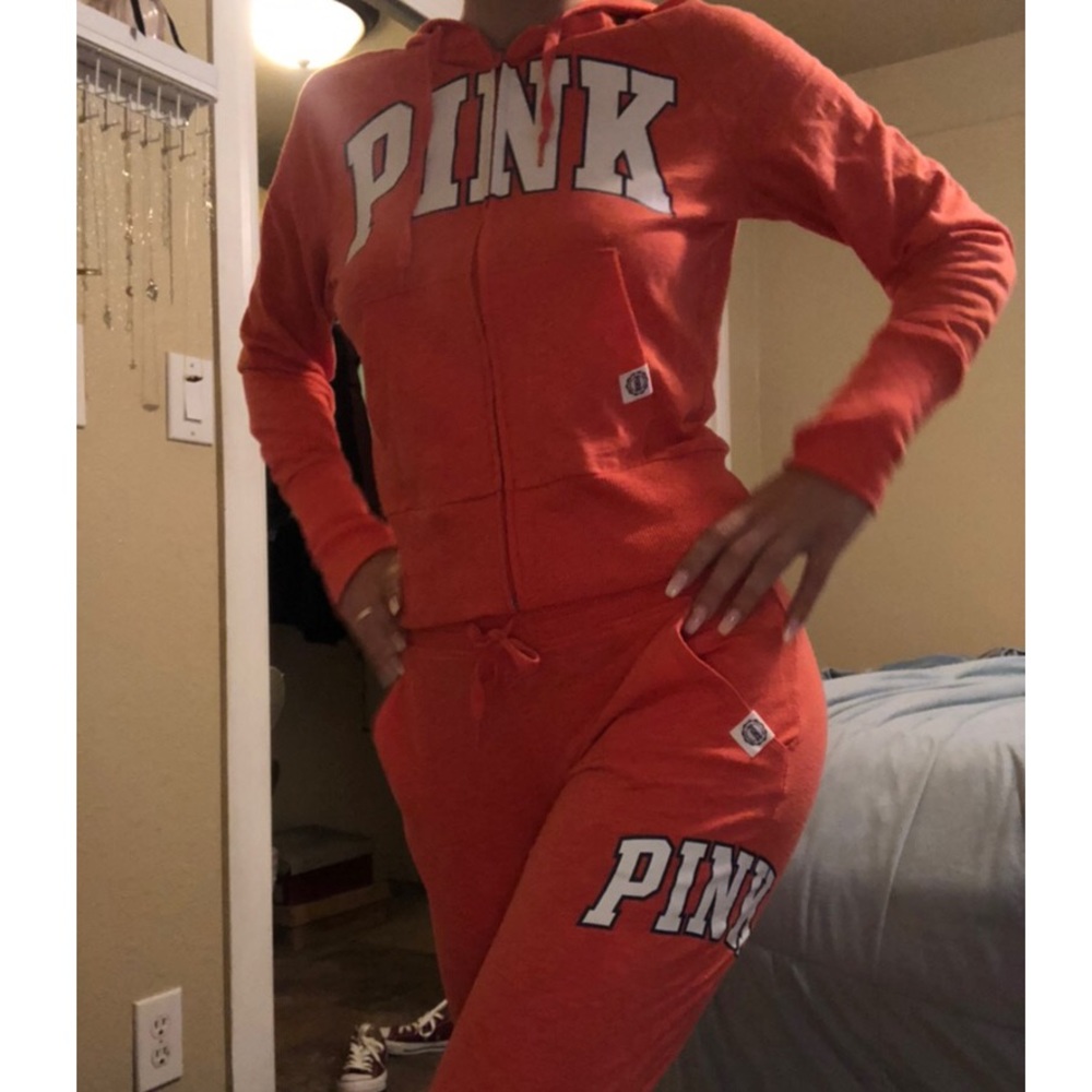 RARE 3 piece VS PINK set shorts pants jacket